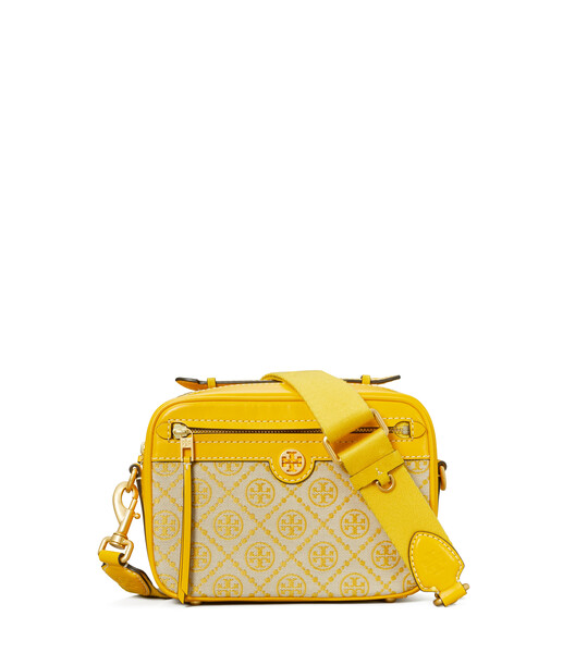 TB T MONOGRAM JAQUAR D CAMERA BAG YELLOW