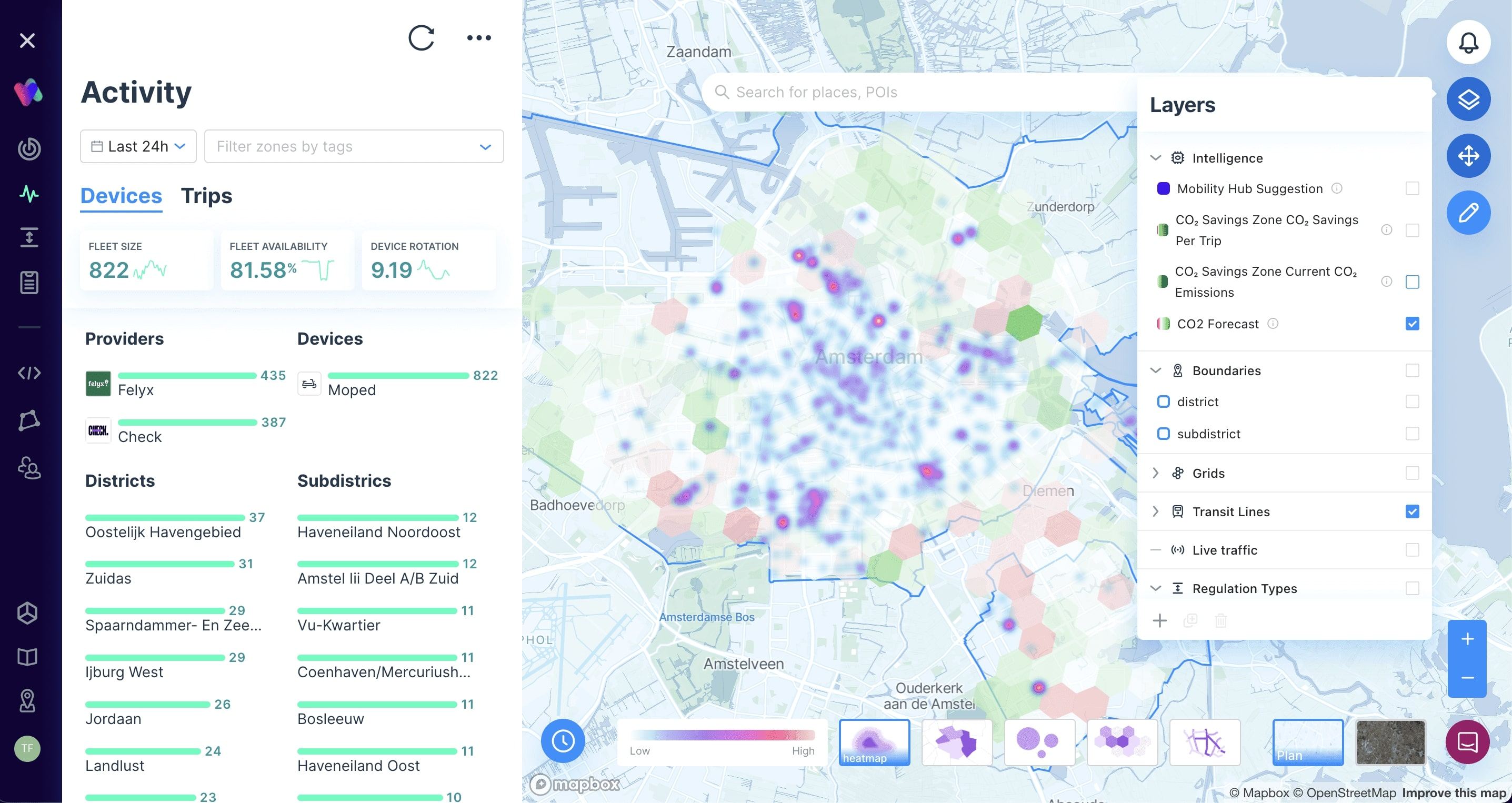 Vianova’s Mobility Policy Auto-Tuner (MPAT) in action in Gemeente Amsterdam