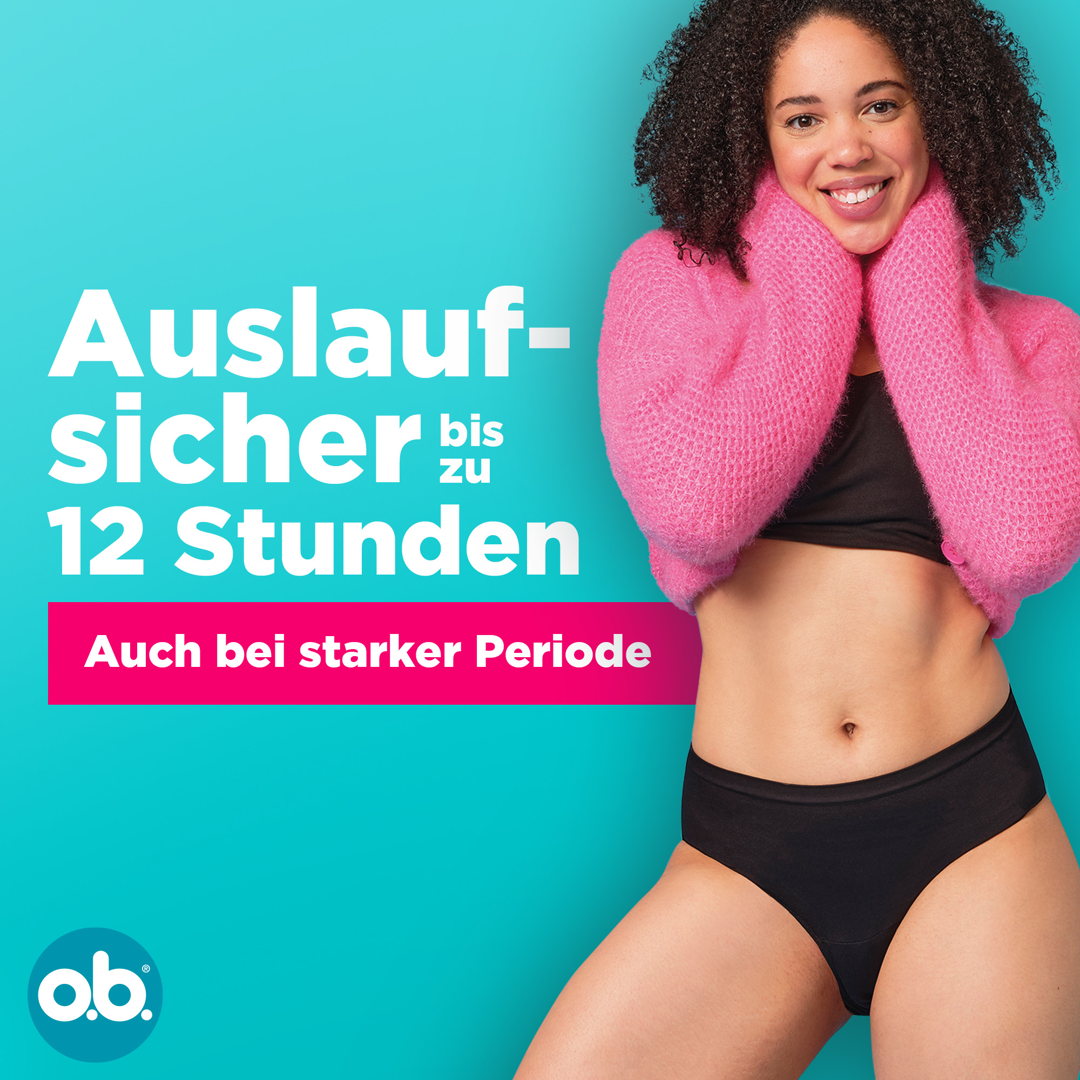 o.b.® launcht Periodenslip