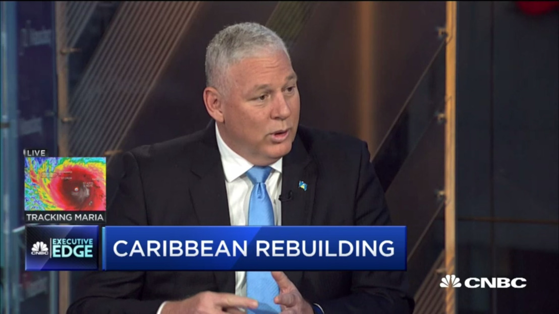 Caribbean Hurricanes: OECS Chairman Prime Minister Hon. Allen Chastanet CNBC Interview