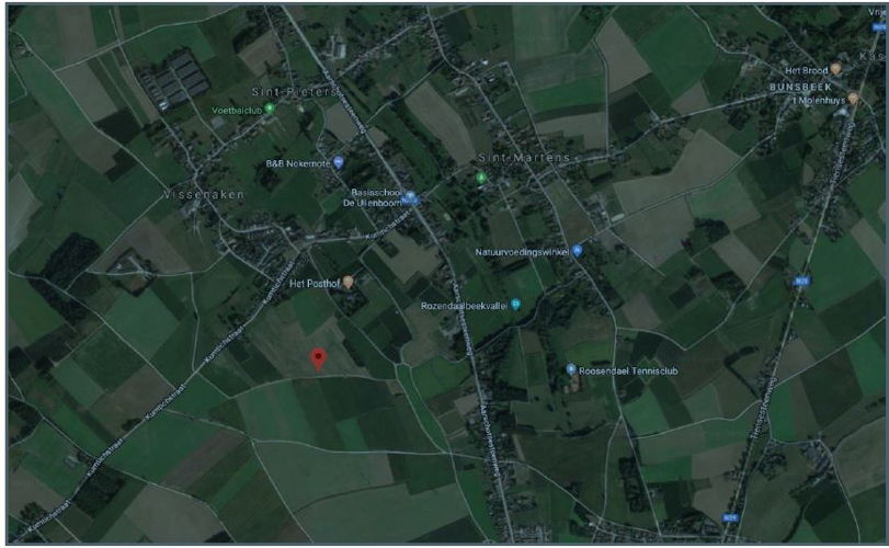 Locatie persmoment: luchtfoto