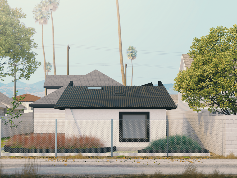 Exterior Rendering, Courtesy Jennifer Bonner / MALL