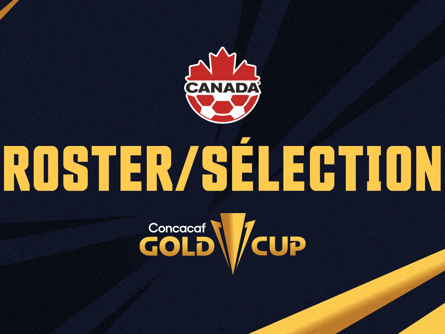 CANMNT squad announced for 2025 Concacaf Gold Cup