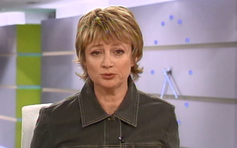 2003: Martine Tanghe presenteert Het Journaal