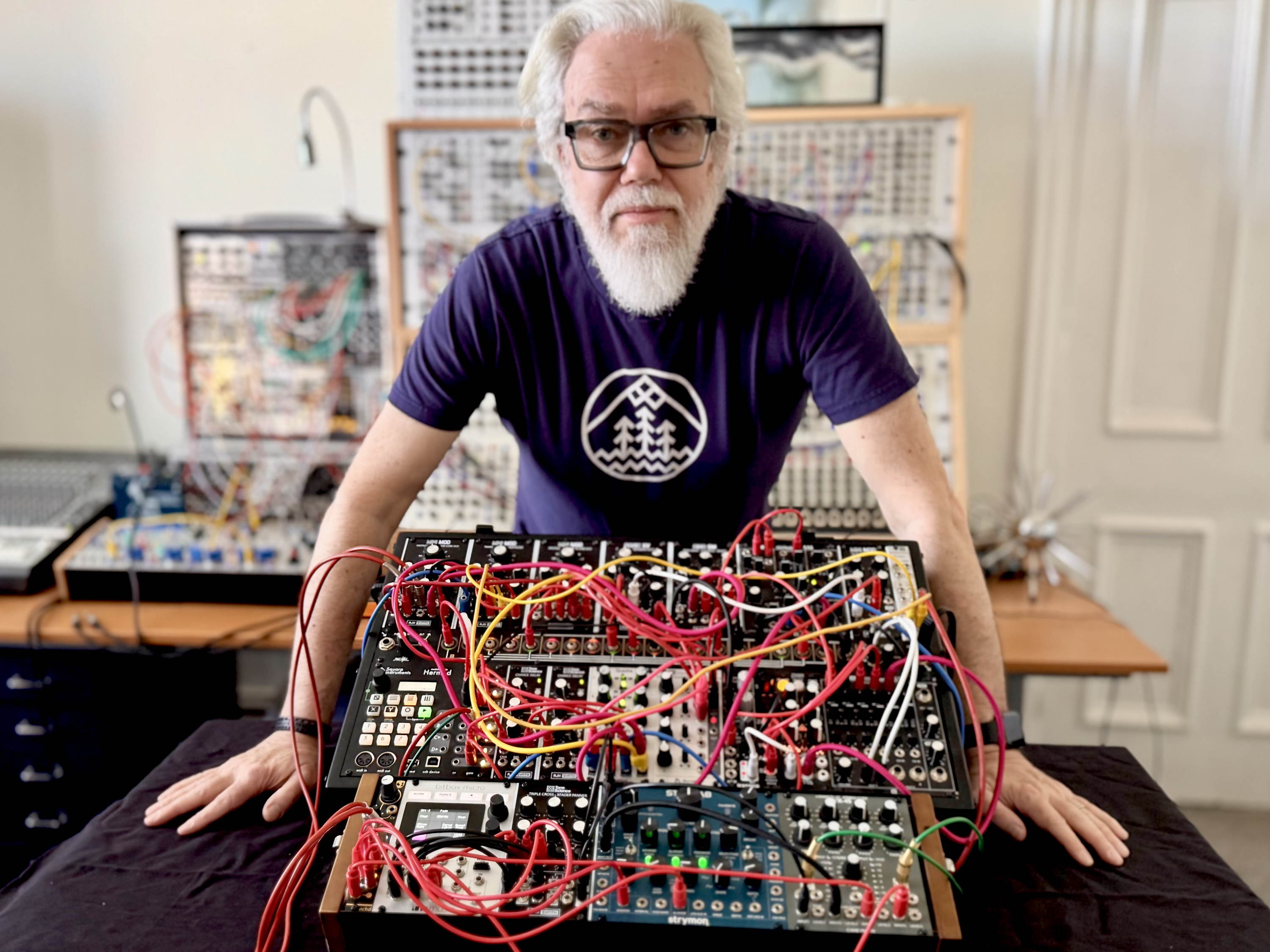 Berlin School Innovators Ian Boddy and Harald Grosskopf Co-Pilot New Release, using Sonic Tools Including AJH Synth Chance Delay