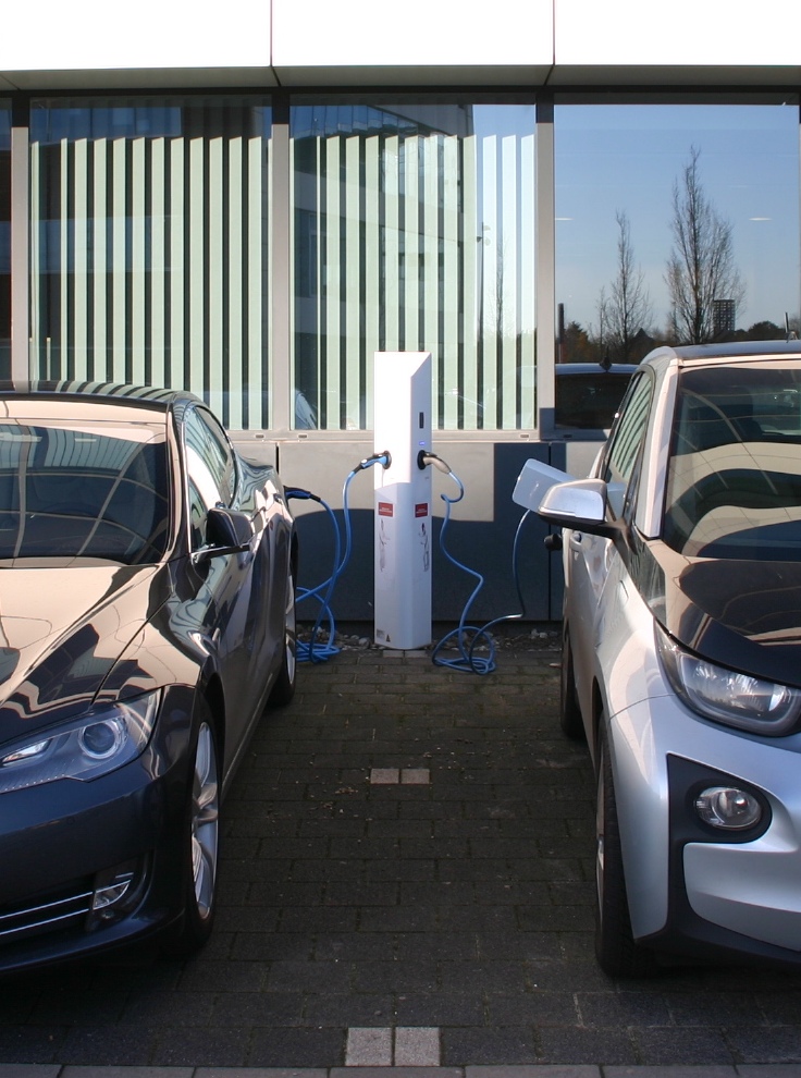 EDF Luminus installs 4 electric vehicle charging stations at Corda Campus  in Hasselt