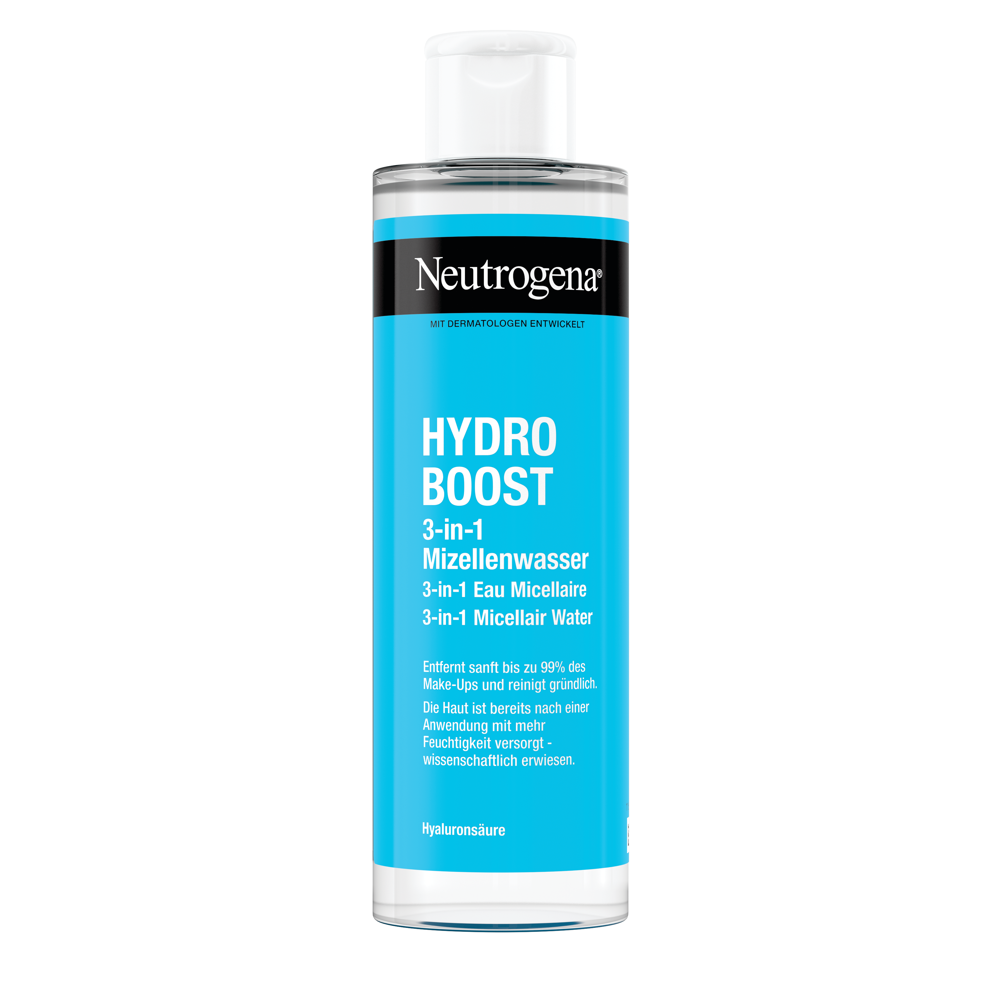 Neutrogena® Hydro Boost 3-in-1 Mizellenwasser 400 ml, UVP* 4,99 €