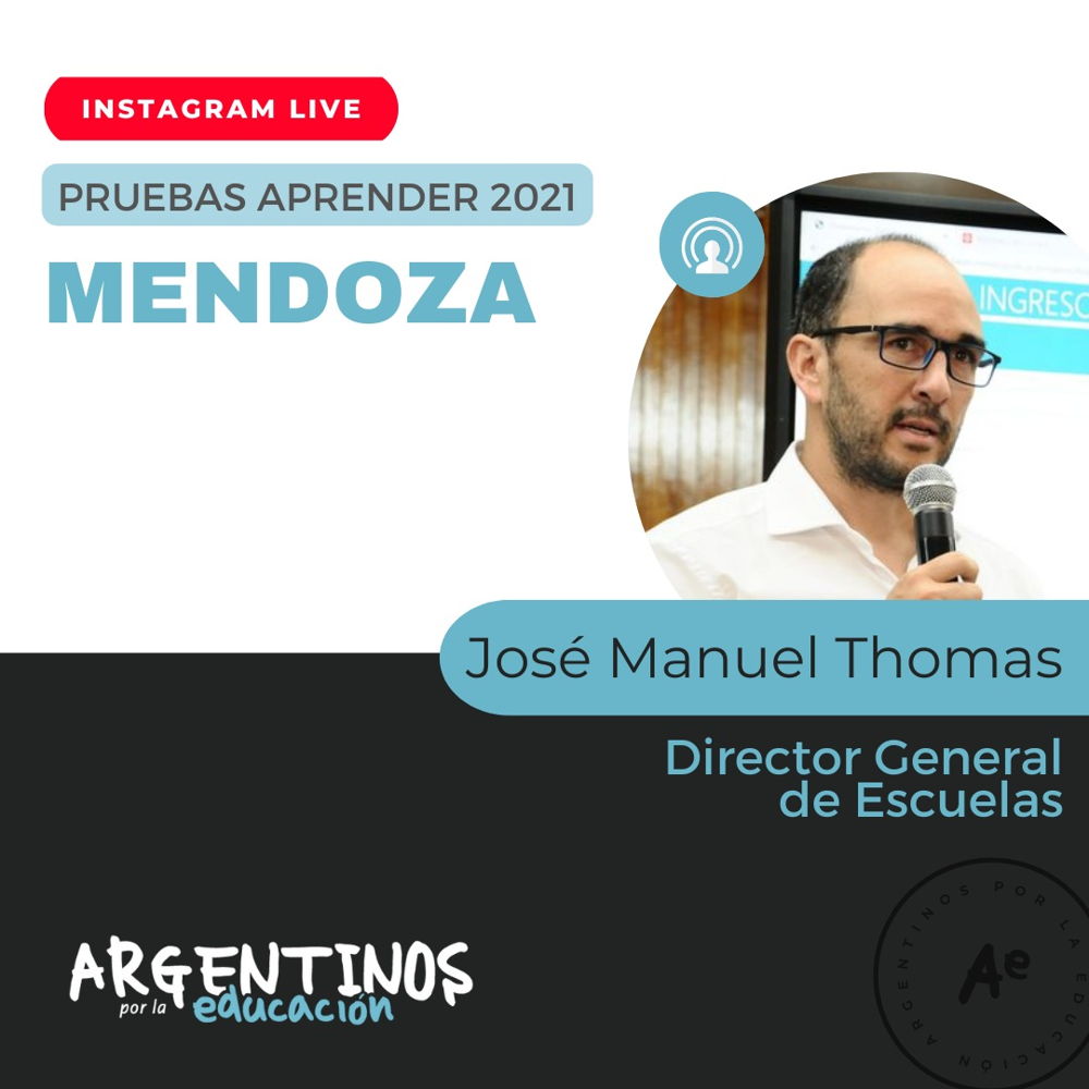 José Manuel Thomas en Live con ArgxEdu