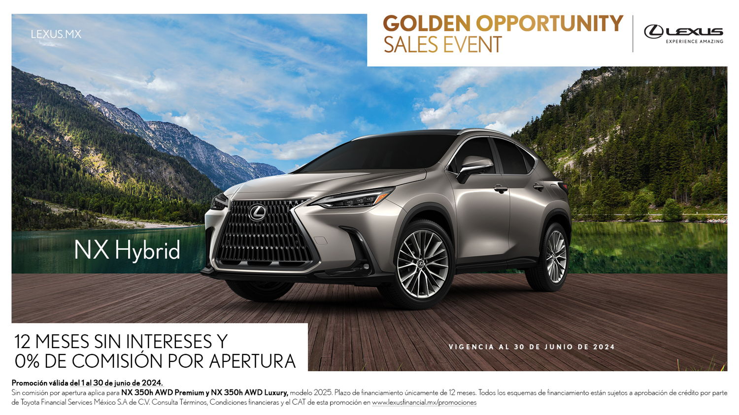 Lexus Golden Opportunity NXh
