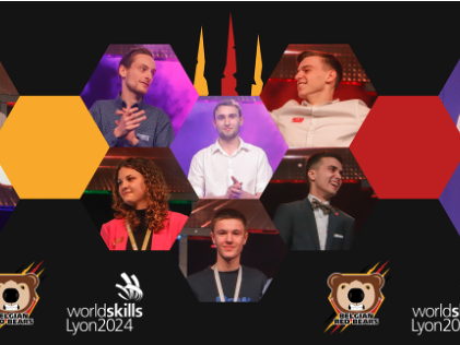 18 "Red Bears" forment le Belgian Team qui défendra le drapeau belge à WorldSkills Lyon 2024.