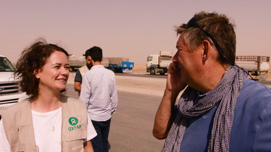 Rudi Vranckx in Erbil - (c) VRT