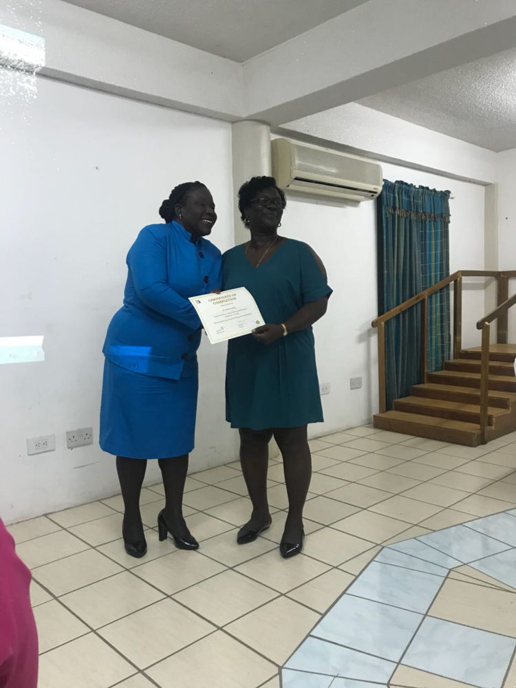 Participant of the workshop on the production of basic prosthetic limbs