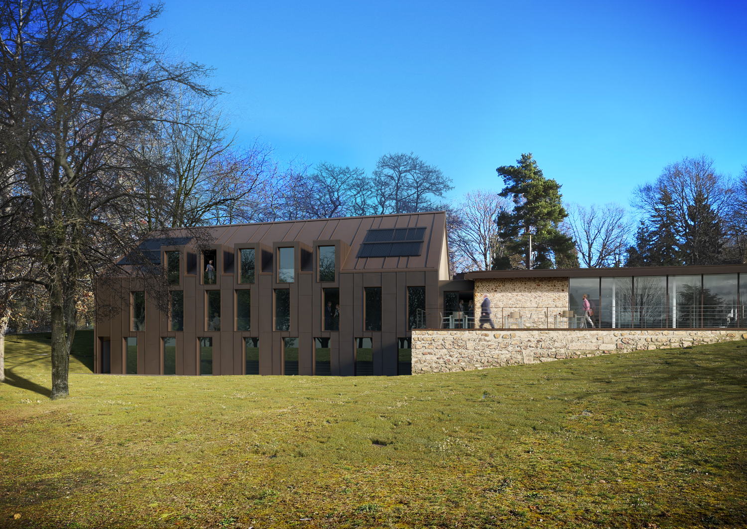 ©M3 Architectes Luxembourg - ©BananaRepublicOffice -  site Jean Monnet 