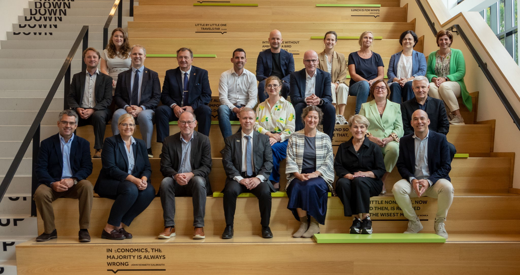 Board of presidents van HEROES en projectleiders werkpakketten