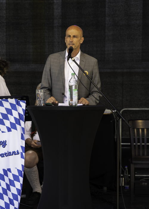 Werner Schmidbauer am Tag der offenen Tür in Gräfelfing am 25. Juni 2022 Werner Schmidbauer am Tag der offenen Tür in Gräfelfing am 25. Juni 2022