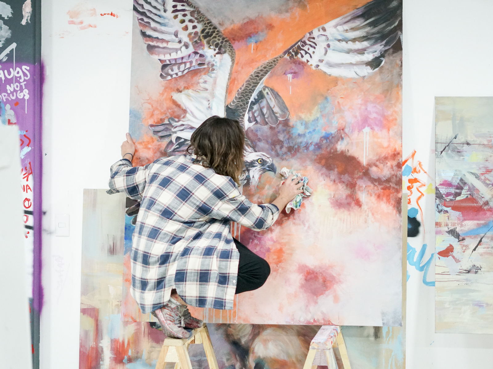 Robyn Ward, el artista irlandés que convierte el abstracto a una visión global