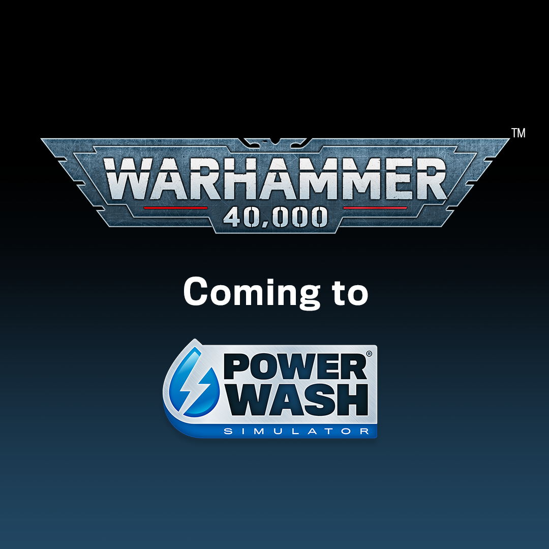 Clean up the Grim Darkness of the Far Future when Warhammer 40,000 comes to PowerWash Simulator