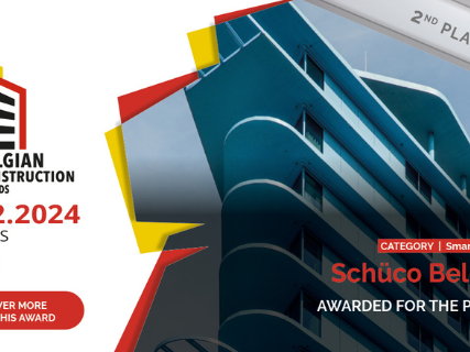 IoF ID de Schüco remporte son premier prix aux Belgian Construction Awards 