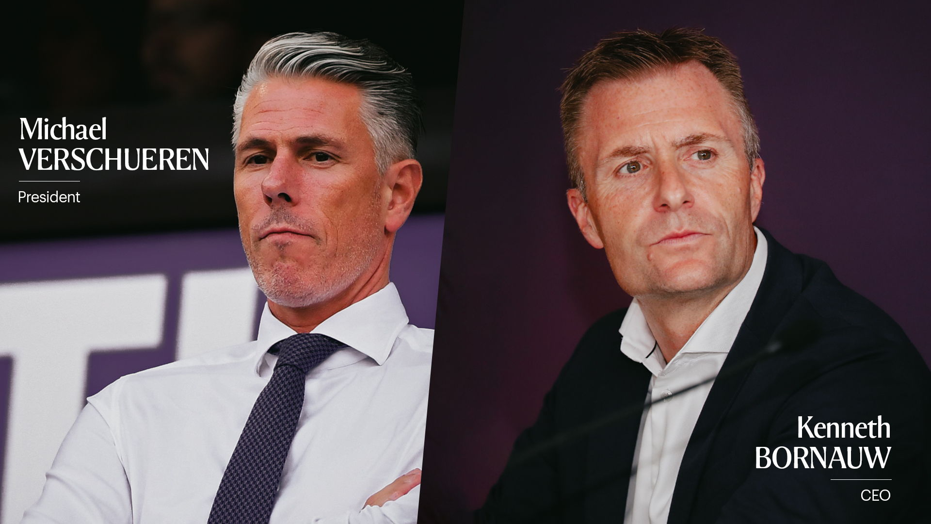 Kenneth Bornauw appointed CEO, Michael Verschueren new president of RSC Anderlecht