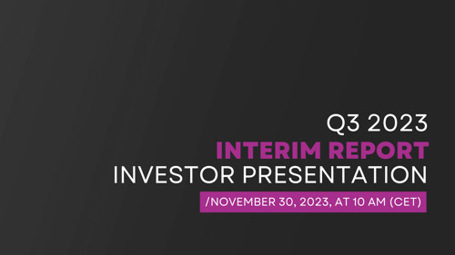 MGI – Media and Games Invest SE Invites Investors to the Presentation of its Interim Report Q3 2023 on November 30, 2023, at 10 am (CET)