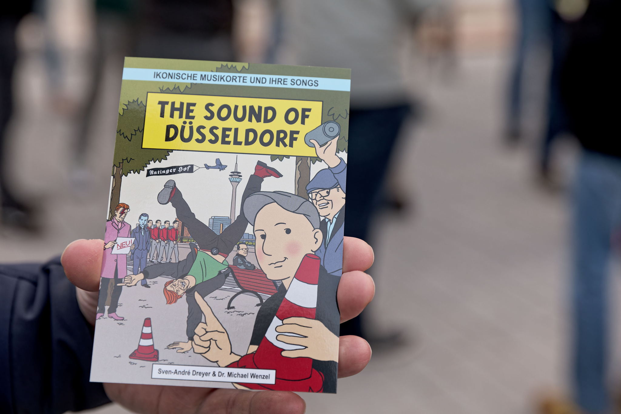 The sound experts walked in the footsteps of Kraftwerk and other famous Düsseldorf bands