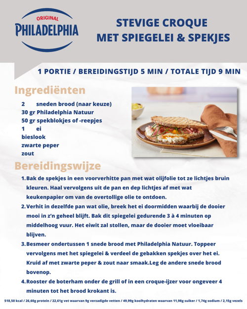 Philadelphia Broodwinners Recept