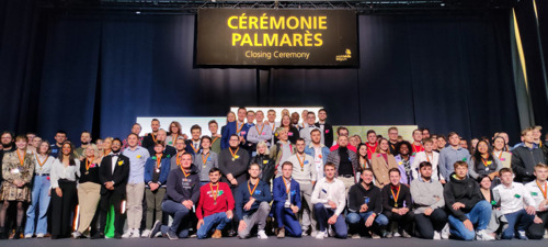 Bravo aux 59 médaillés, Champions belges des Métiers techniques !
