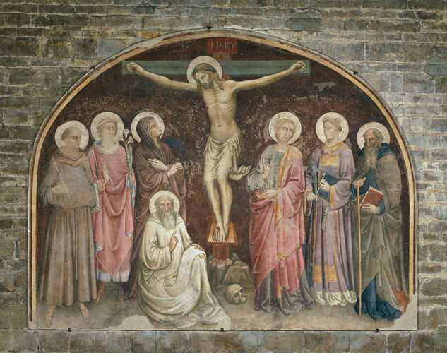 “Crucifixion with Saints”, c. 1410. AKG281055 © akg-images / Rabatti & Domingie “Crucifixion with Saints”, c. 1410. AKG281055 © akg-images / Rabatti & Domingie