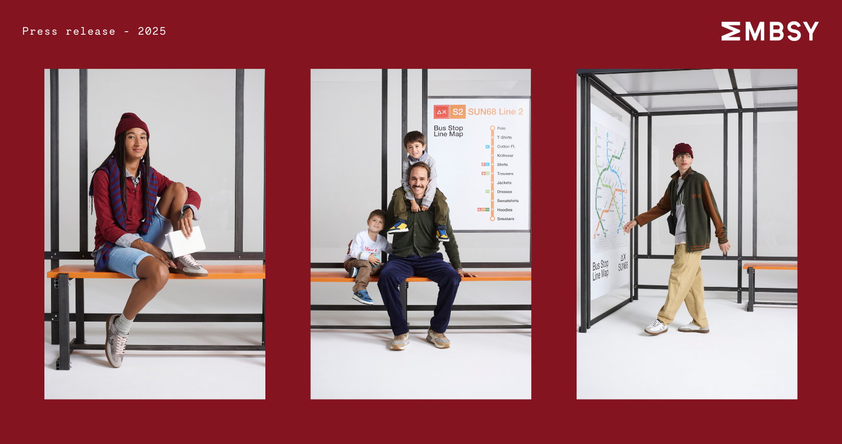 SUN68 viert alledaagse momenten met nieuwe campagne “THE BUS STOP”