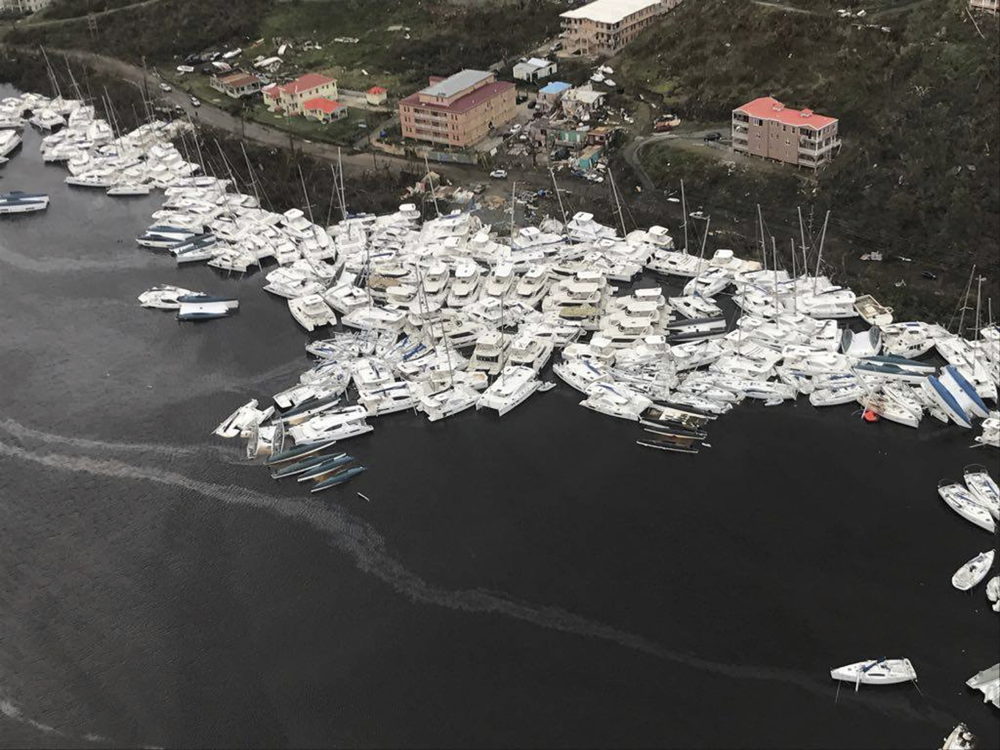 Barbuda Devastated after hurricane Irma. © Denver Post