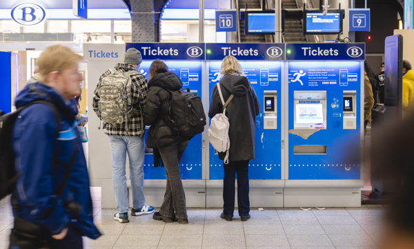 Ecocheques nu ook te gebruiken aan de ticketautomaten