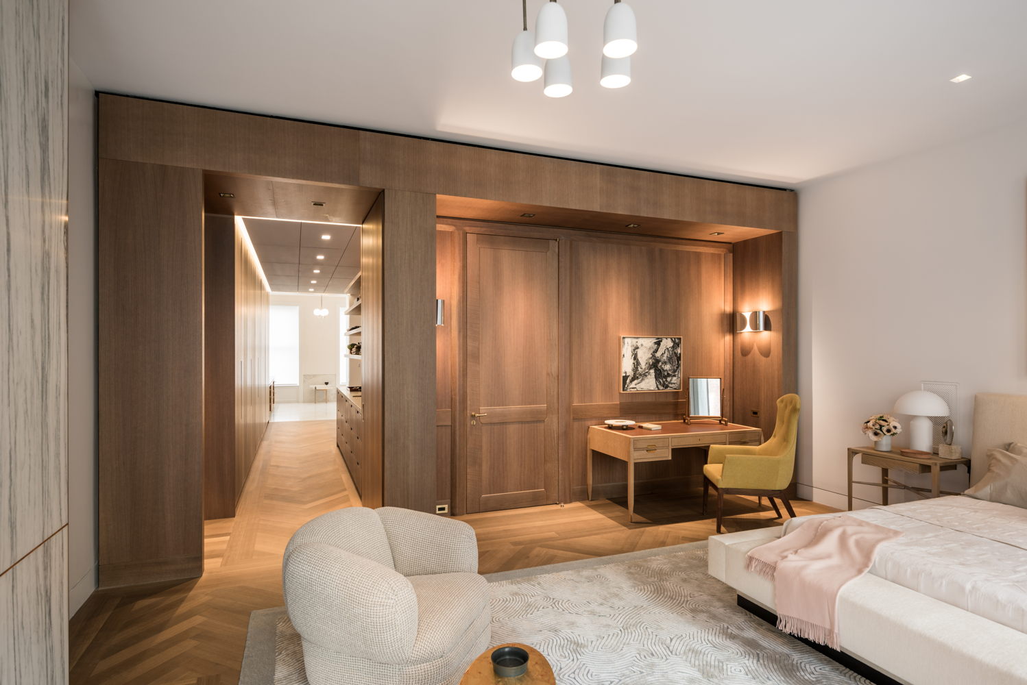 View of third floor. Photo by Alan Tansey.