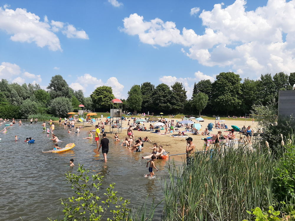 De Gavers strand- en zwemzone