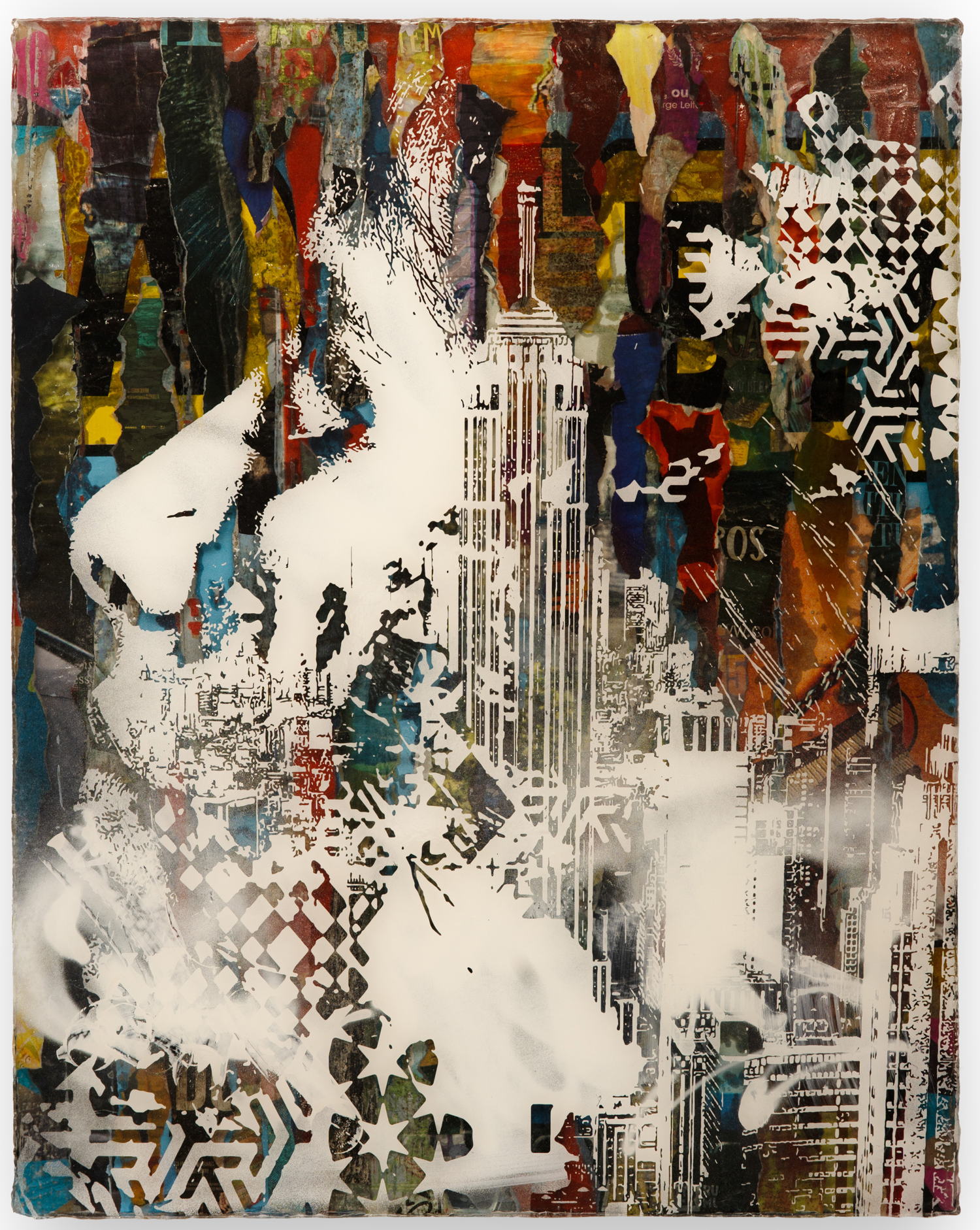 Alexandre Farto aka VHILS 1987 Encased Series #05, 2024