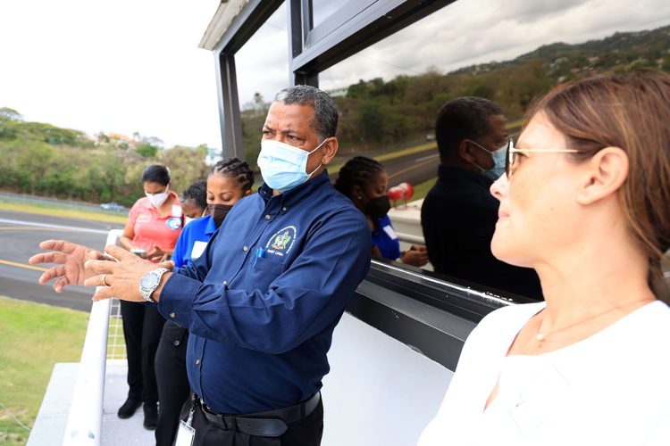 Visit to the Saint Lucia Met Office