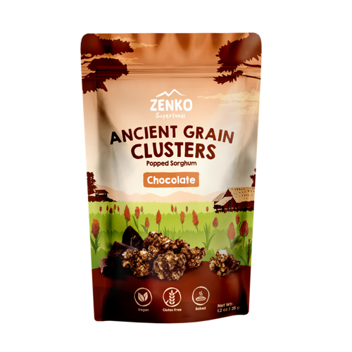 Zenko Ancient Grain Clusters Chocolate (35g) - 2,49EUR