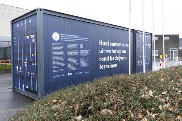 UNIQUE EXPERIENCE CONTAINER SHOWS HOW BUSINESS SITES CAN BECOME WATER SUSTAINABLE 