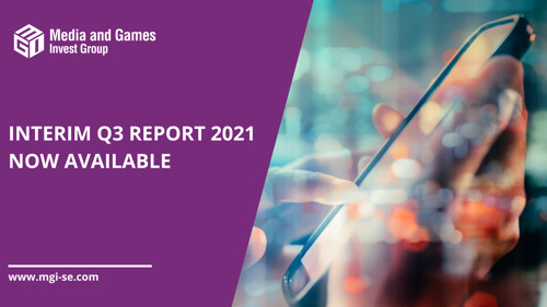 Media and Games Invest SE delivers another strong quarter with 80% revenue growth, underscored by 41% Organic Growth and a solid adjusted EBITDA margin of 30% in Q3'21