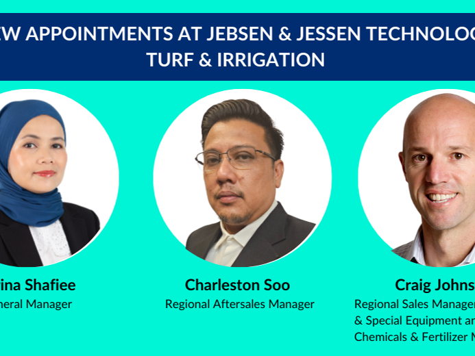 New Appointments at Jebsen & Jessen Technology Turf & Irrigation