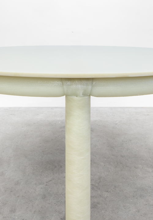 FT, Fiberglass Table Dining Table, Fiberglass (detail). Image by Jeroen Verrecht