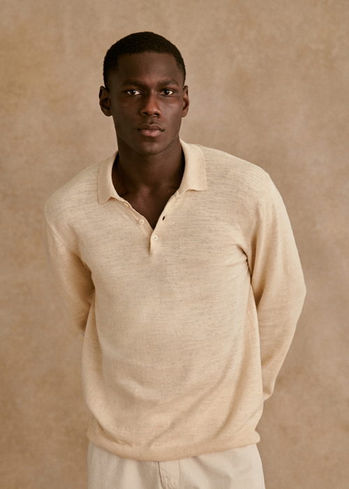 Octobre Editions - Pull Marsh Beige - 90€