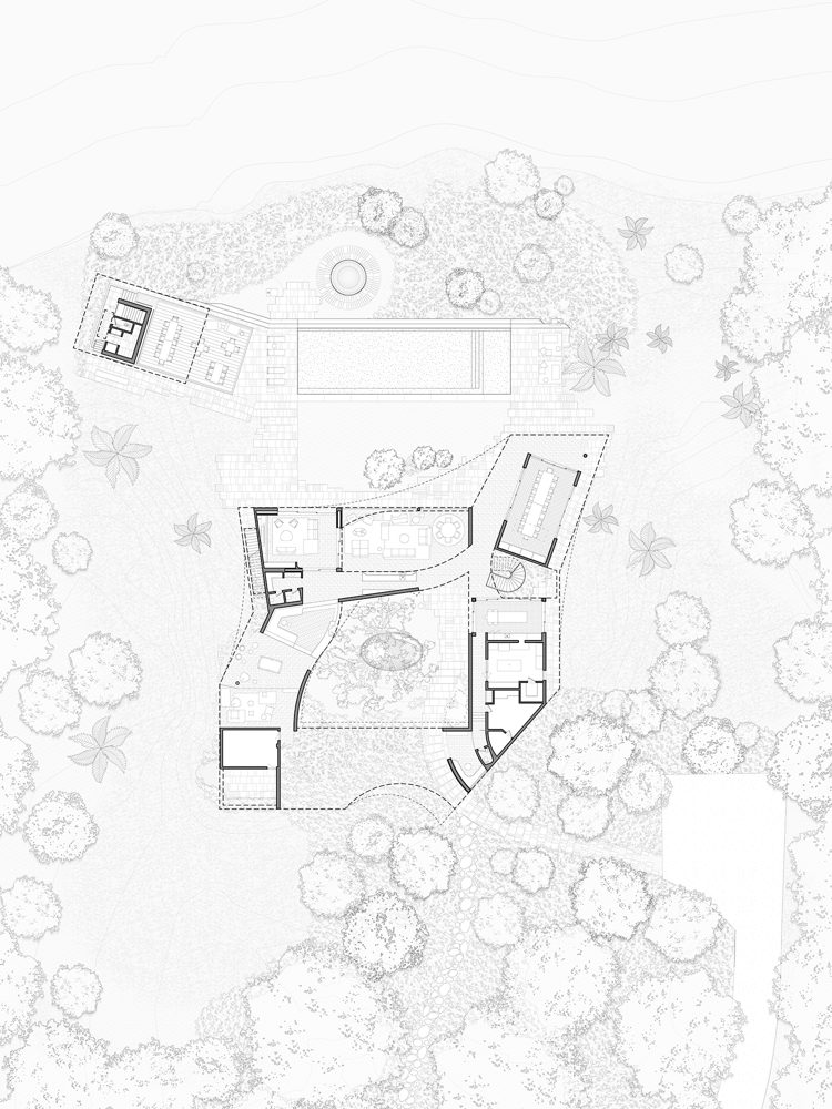 Retreat House Floor Plan 1