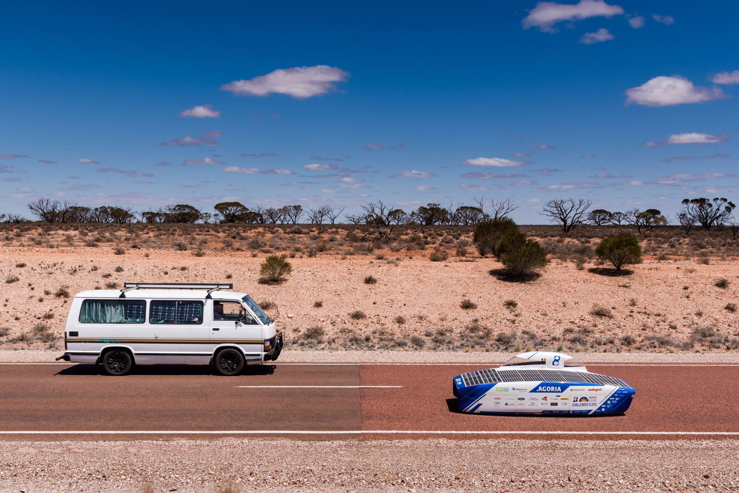 Bridgestone World Solar Challenge 2019 - Agoria Solar Team - Race Dag 4