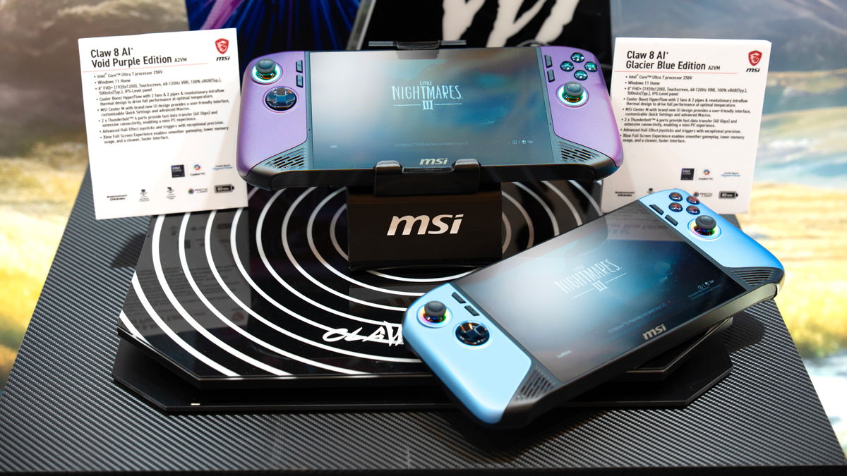 Claw 8 AI+ Glacier Blue Edition