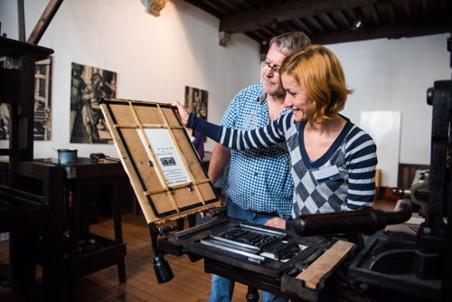 Printing workshop, photo: Noortje Palmers, Museum Plantin-Moretus