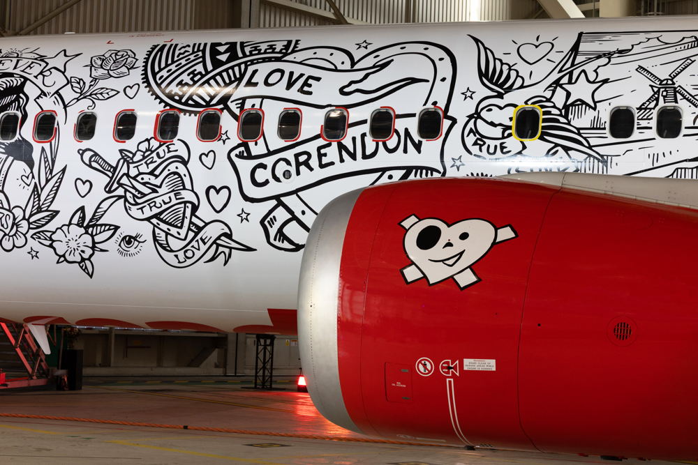 Corendon Detail Tattooed Aircraft ChantalleLaurentPhotography