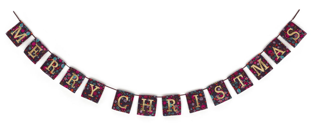 Habitat Merry Christmas Bunting, 4335245, £15