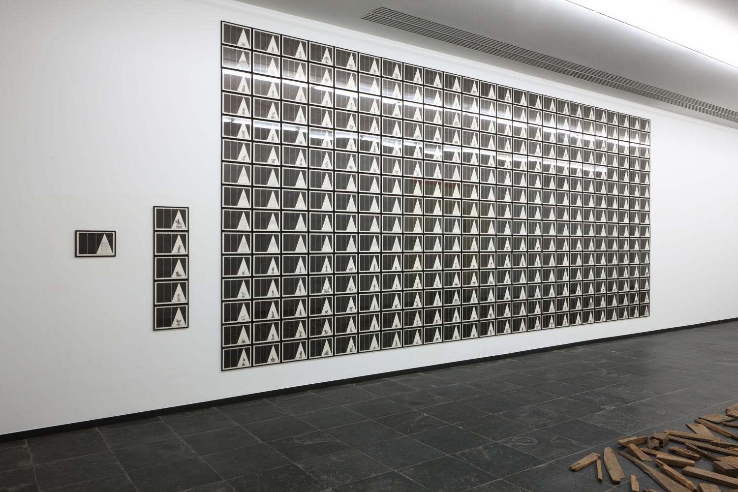 Hanne Darboven Welttheater <79>, 1979 Offsetdruk op papier Collectie S.M.A.K. Gent
