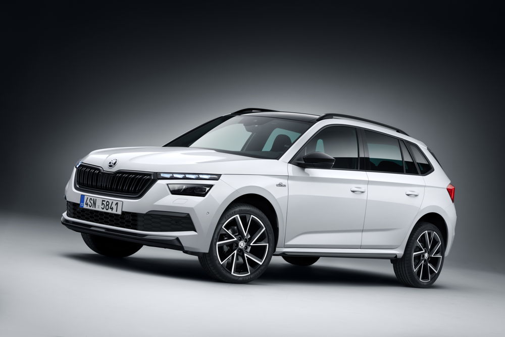 The KAMIQ has been launched on the European markets. At the International Motor Show in Frankfurt, ŠKODA is also presenting the new KAMIQ MONTE CARLO and the SCALA MONTE CARLO.
