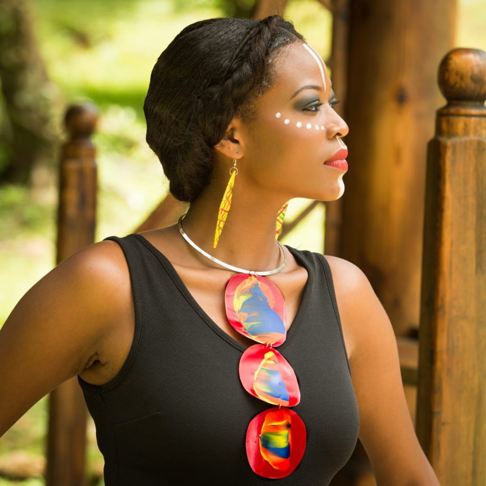 Design by Grenadian Fashion Designer - Tamara Prosper, owner of Tambran by Tamara.